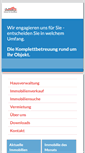 Mobile Screenshot of immopartnerbellheim.de