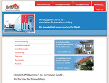 Tablet Screenshot of immopartnerbellheim.de